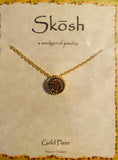 Skosh Gold Druzy Necklaces