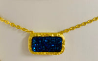 Skosh Gold Druzy Necklaces