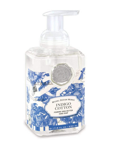 Indigo Cotton Foaming Hand Soap