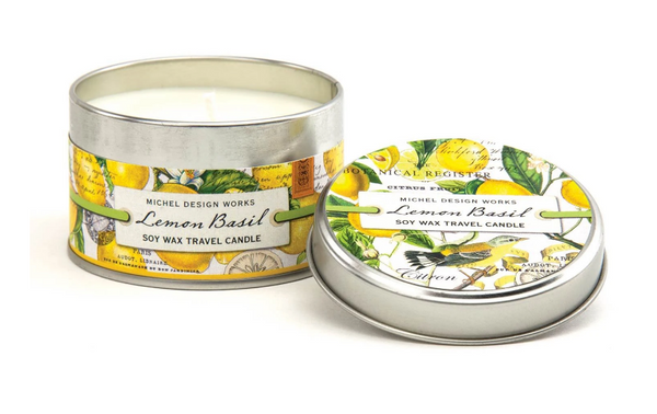 Lemon Basil Travel Candle