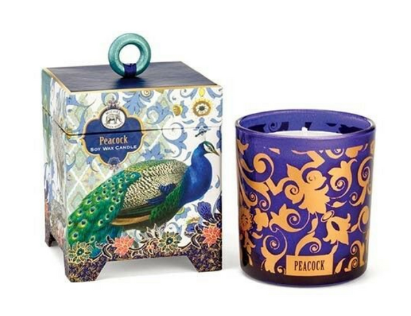 Peacock 6.5 oz. Soy Wax Candle