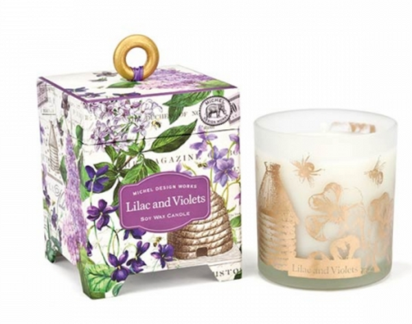 Lilac and Violets 6.5 oz. Soy Wax Candle