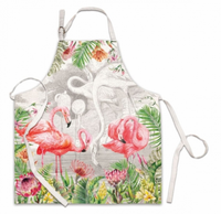 Flamingo Chef Apron