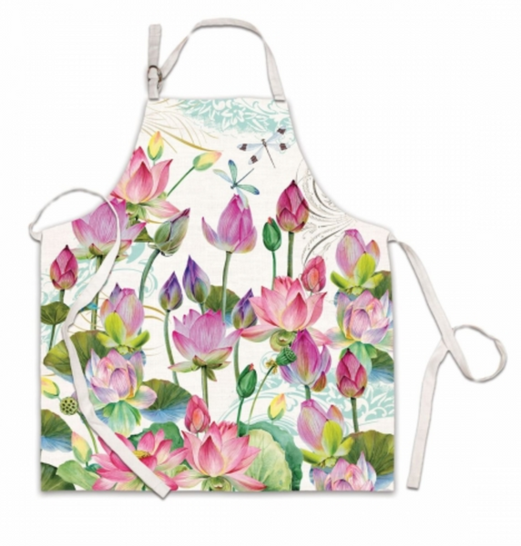 Water Lilies Chef Apron