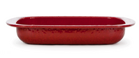 Solid Red Baking Pan