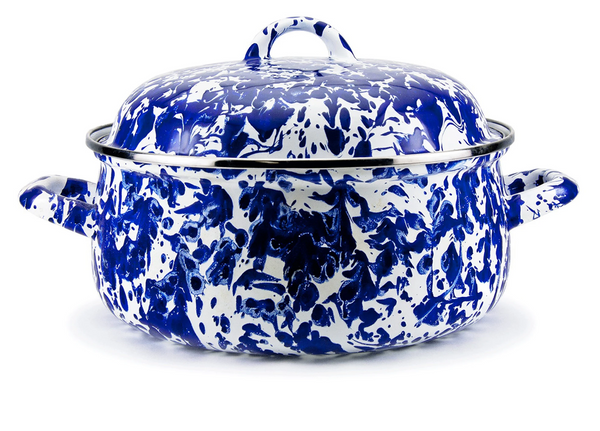 Cobalt Swirl Dutch Oven