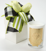 Spring- Lime Blossom 8 oz. Candle- Flower Box