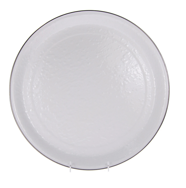 Solid White Medium Tray