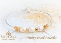 Trinity Pearl Bracelet