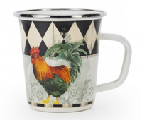 Rooster Royale Latte Mug