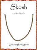 Skosh Gold Necklaces