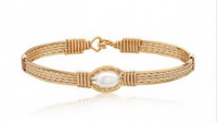 Wide Pearl of My Heart Ronaldo Bracelet