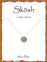 Skosh Silver Druzy Necklaces