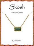 Skosh Gold Druzy Necklaces