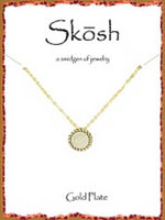 Skosh Gold Druzy Necklaces