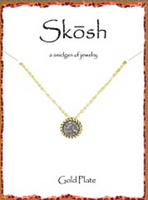 Skosh Gold Druzy Necklaces