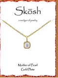 Skosh Gold Druzy Necklaces