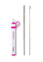 Telescopic Stainless Steel Straw Set