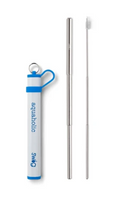 Telescopic Stainless Steel Straw Set