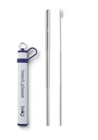 Telescopic Stainless Steel Straw Set