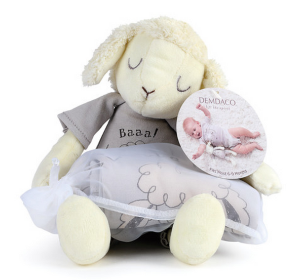 Little Lamb Snuggle Buddy Onesie and Plush Toy Set