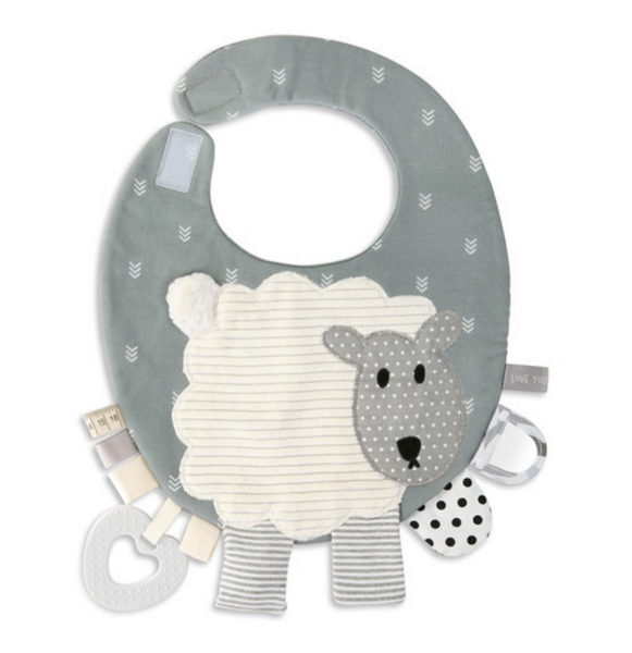 Mommy & Me Activity Bib - Lamb