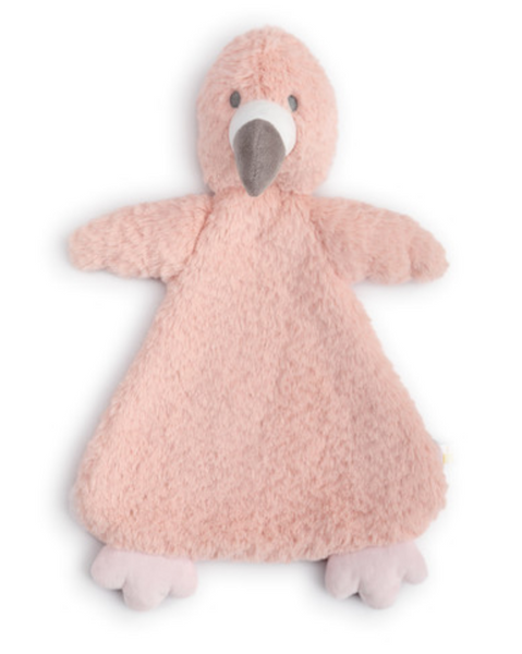 Finley Flamingo Rattle Blankie