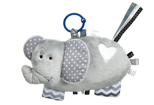 Elephant Children's Engaging Activity Plush Rattle Toy