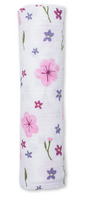 Lovely Floral Swaddling Blanket