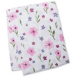 Lovely Floral Swaddling Blanket