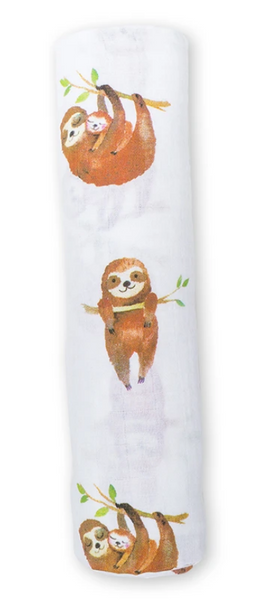 Sloth Swaddling Blanket