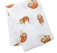 Sloth Swaddling Blanket