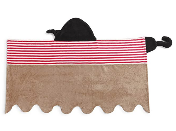 Baby Hooded Bath Towel, Pirate