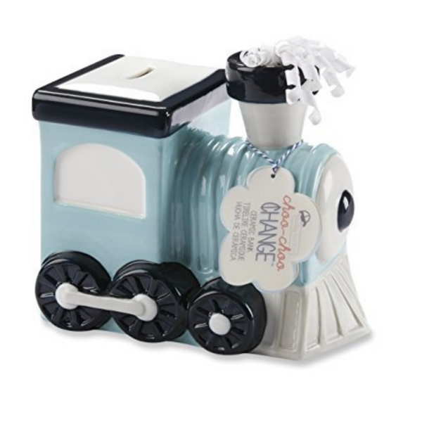 Baby Aspen Ceramic Bank, Train