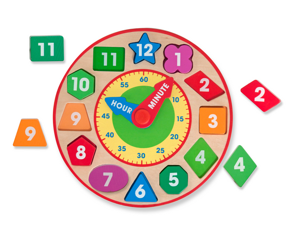 Shape Sorting Clock