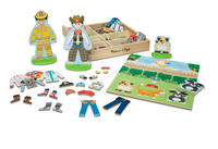 Occupations Magnetic Pretend Play Set