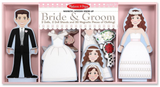 Bride And Groom Magnetic Dress-Up