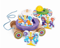 First Play Carousel Pull Toy