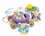 First Play Carousel Pull Toy