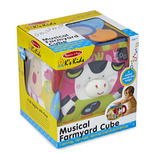 Musical Farmyard Cube Learning Toy