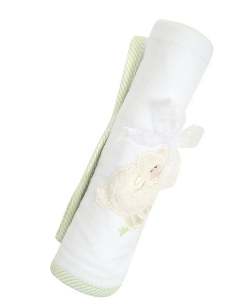 Lamb Swaddle Blanket