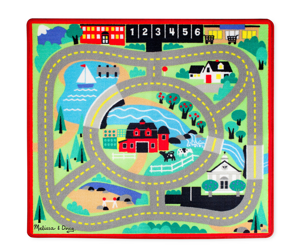 Round the Town Road Rug & Car Set