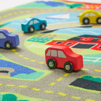 Round the Town Road Rug & Car Set