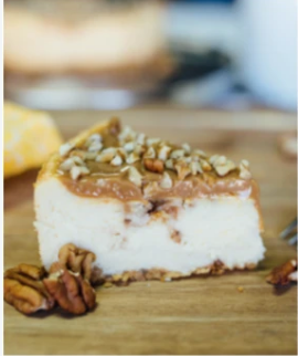 Southern Caramel Praline Pecan Cheesecake