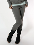 Faceplant Bamboo Skort Leggings, Earl Grey