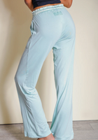 Faceplant Bamboo Pajama Pants, Aqua Mist