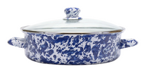 Cobalt Swirl Small Saute Pan