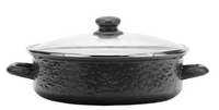 Solid Black Small Saute Pan