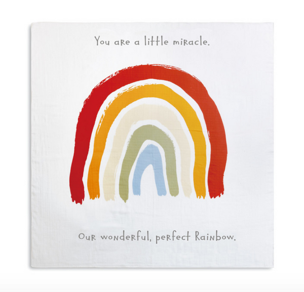 Rainbow Baby Photo Swaddle