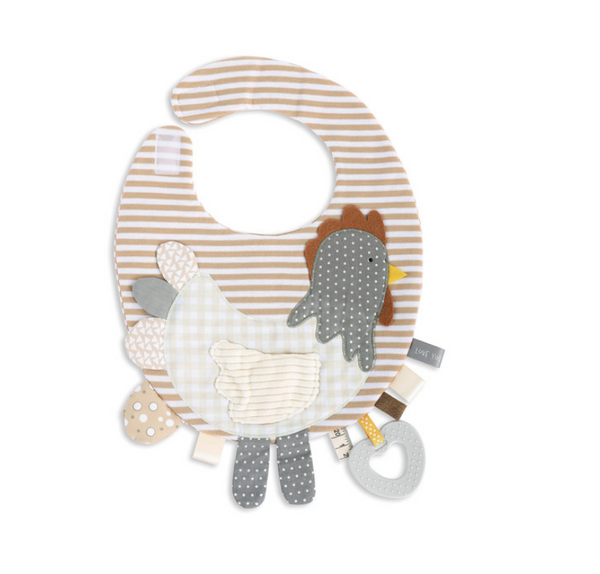 Mommy & Me Activity Bib - Rooster